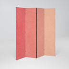 PEACH OF MY HEART Biombo Decorativo de 4 Painéis