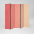 PEACH OF MY HEART Decorative 5-Panel Room Divider