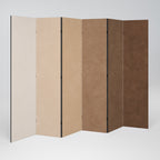 BROWNING IN THE DEEP Decorative 6-Panel Room Divider
