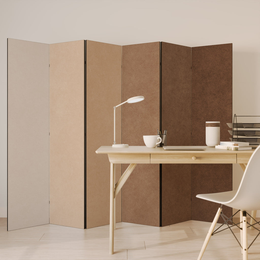 BROWNING IN THE DEEP Decorative 6-Panel Room Divider