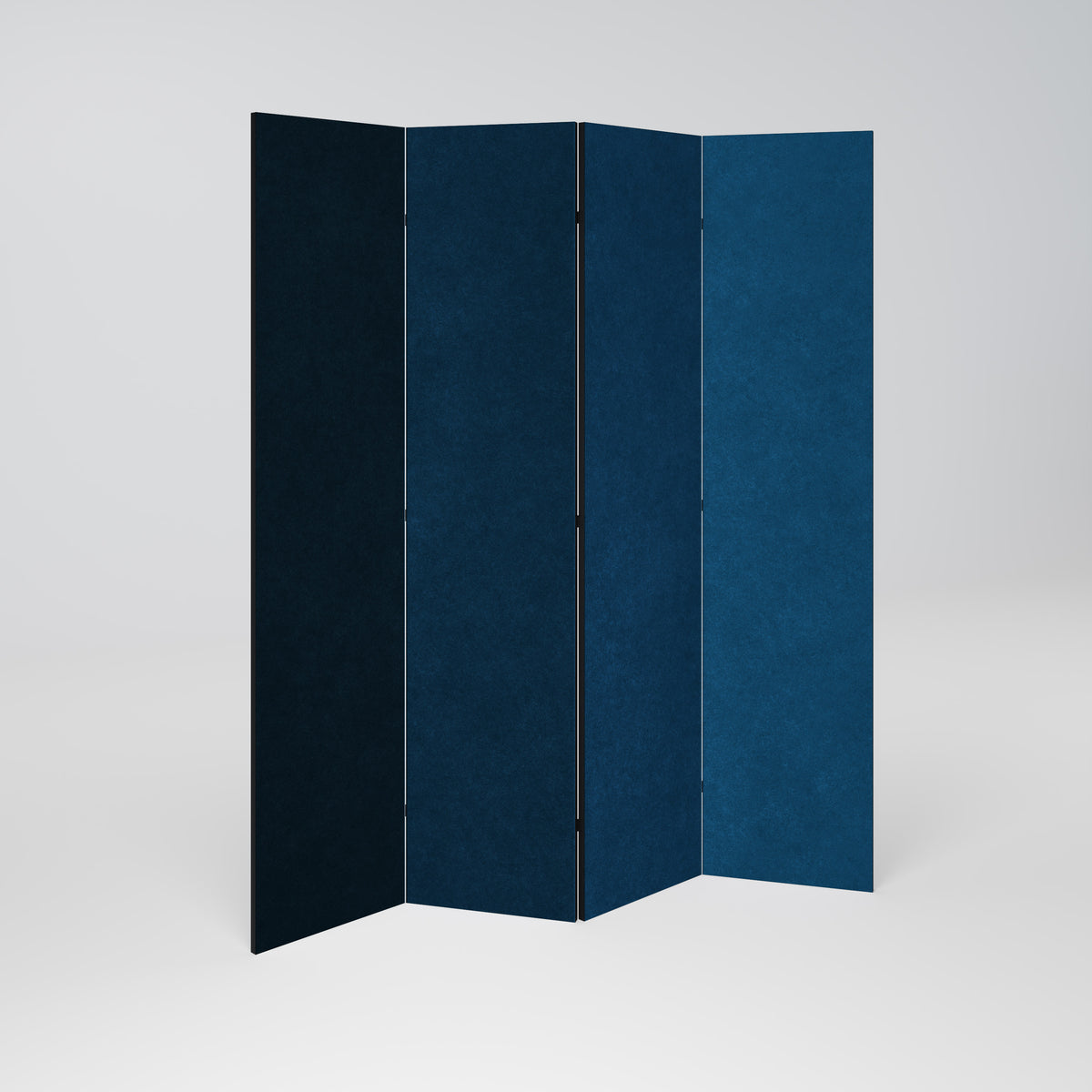 SHAKE IT BLUE Biombo de 4 Painéis
