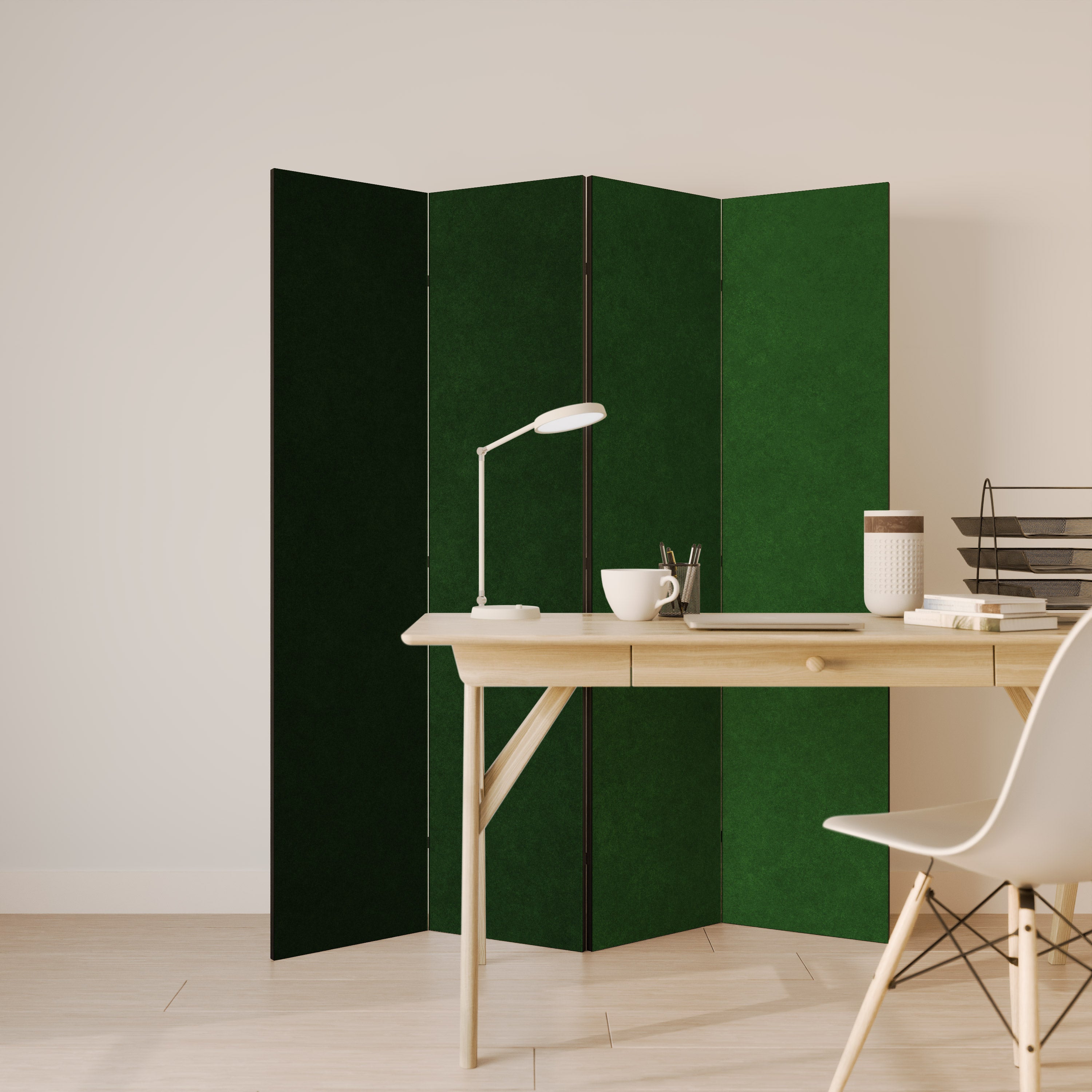 GREEN YOURSELF 4-Panel Room Divider