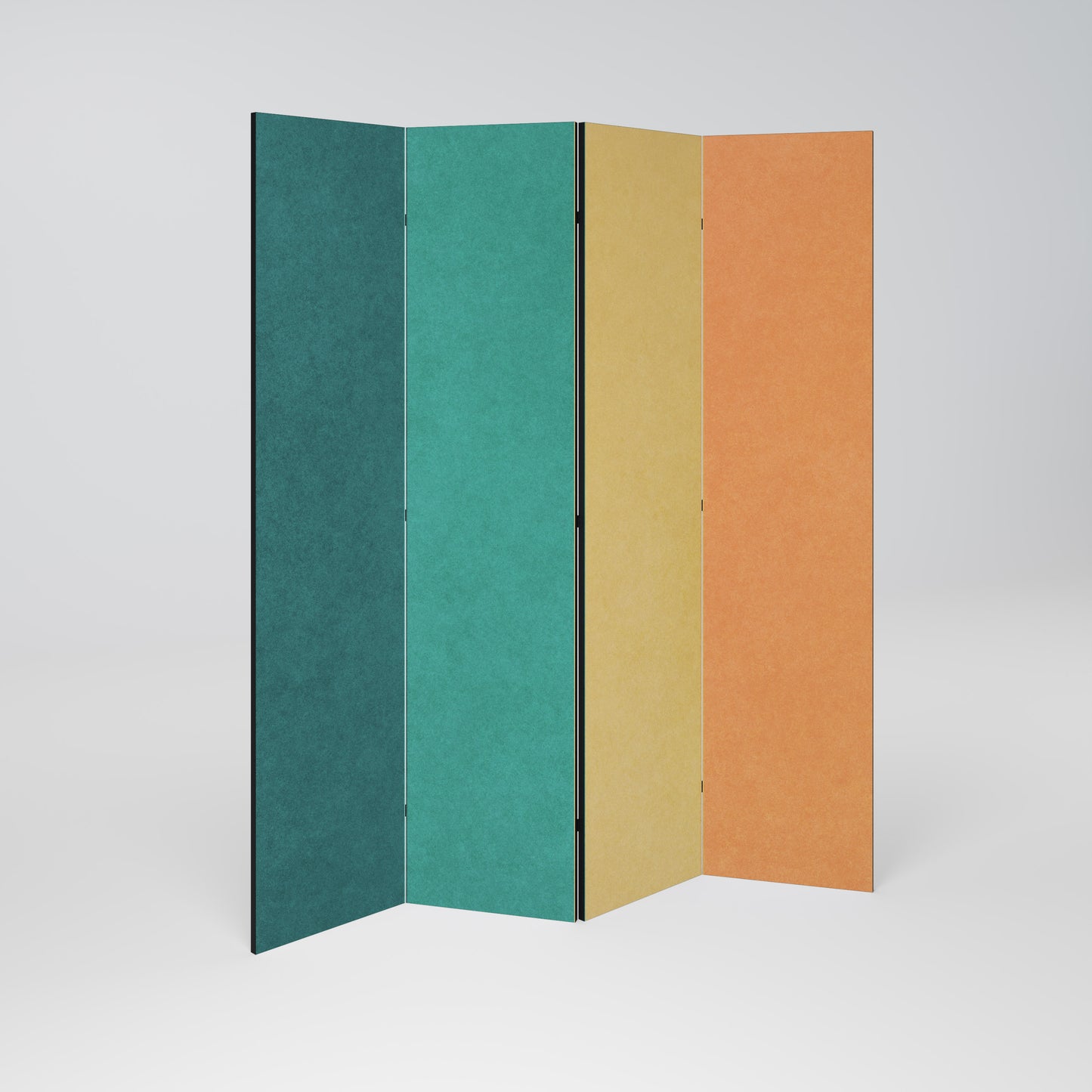 VIVA LA COLOR Biombo de 4 Painéis