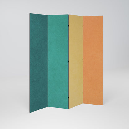 VIVA LA COLOR Biombo de 4 Painéis