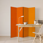 TANGELO RHAPSODY Biombo Decorativo de 4 Painéis