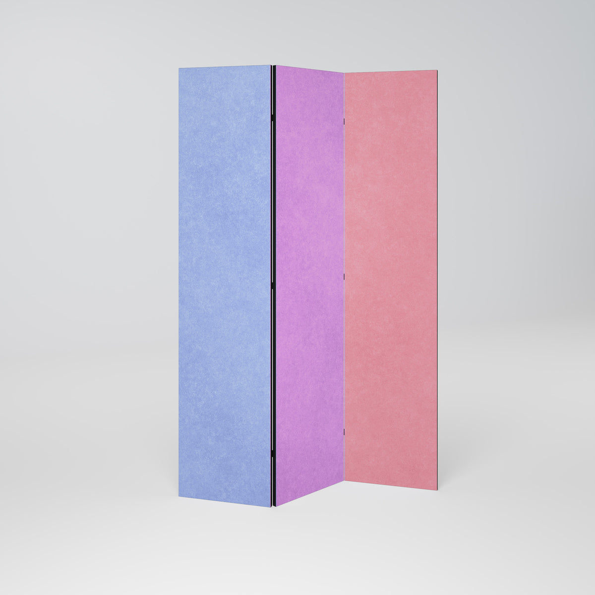 MY HEART WILL COLOR ON 3-Panel Room Divider