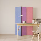 MY HEART WILL COLOR ON Biombo de 3 Painéis