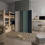 NORTH SEA ROMANCE Decorative 4-Panel Room Divider