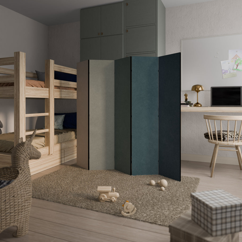 NORTH SEA ROMANCE Decorative 5-Panel Room Divider