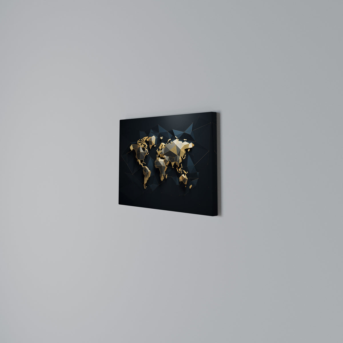 SHIMMERING WORLD SYMMETRY Horizontal Canvas Print