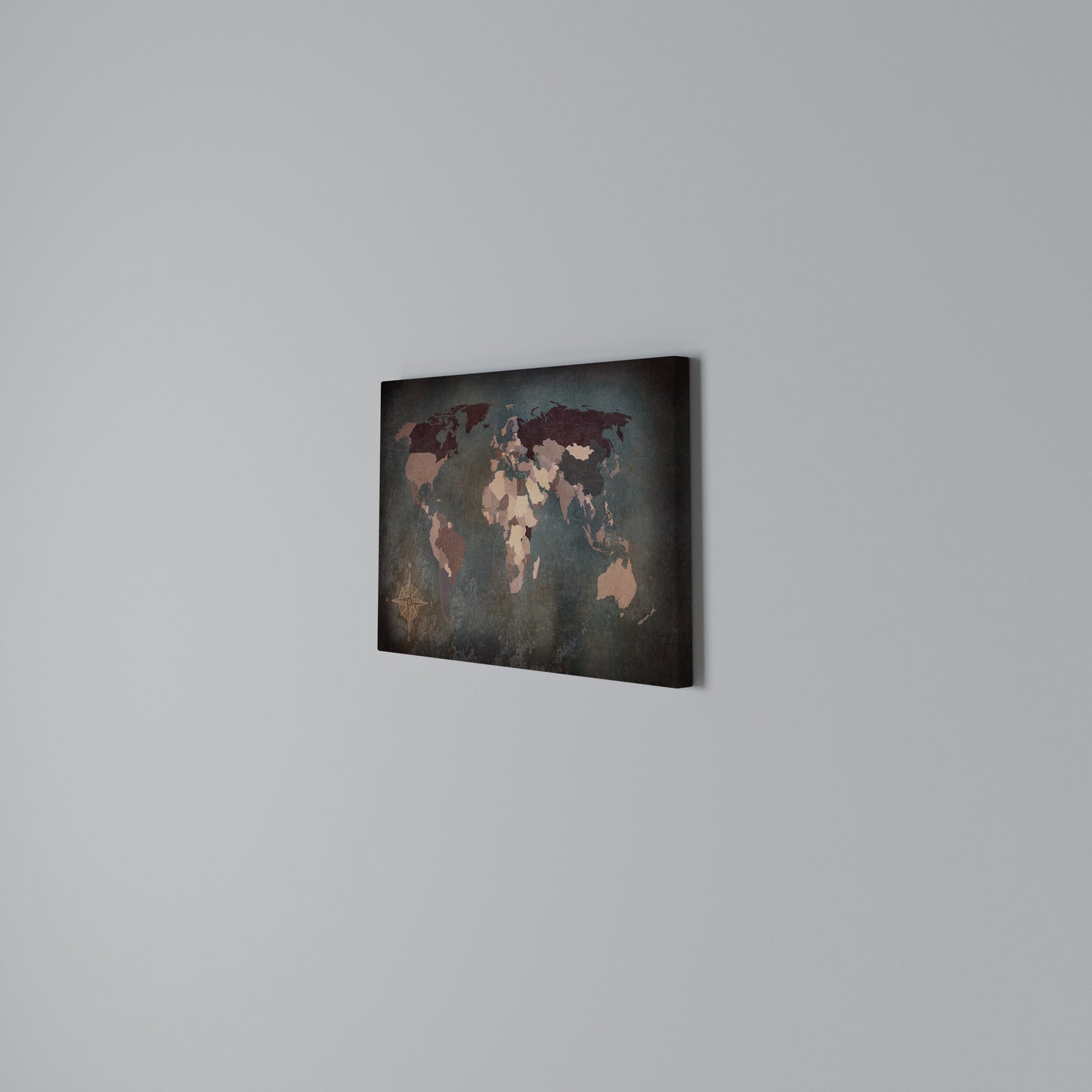 EARTH'S ARTISTIC TESSERAE Horizontal Canvas Print