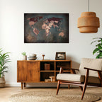 EARTH'S ARTISTIC TESSERAE Poster Horizontal Autocolante