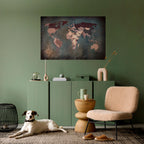 EARTH'S ARTISTIC TESSERAE Poster Horizontal Autocolante