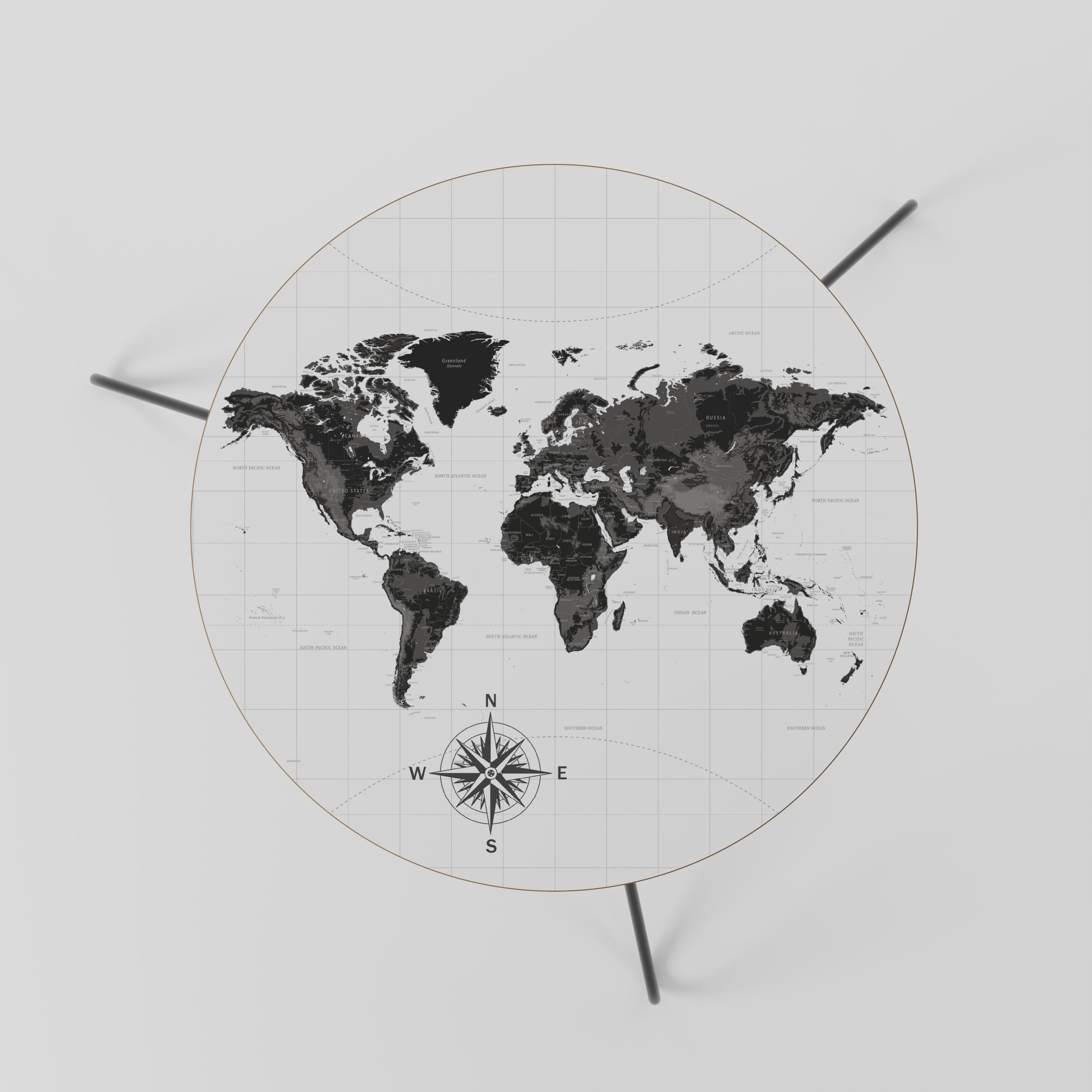 GLOBAL SHADOWS Mesa de Centro 60