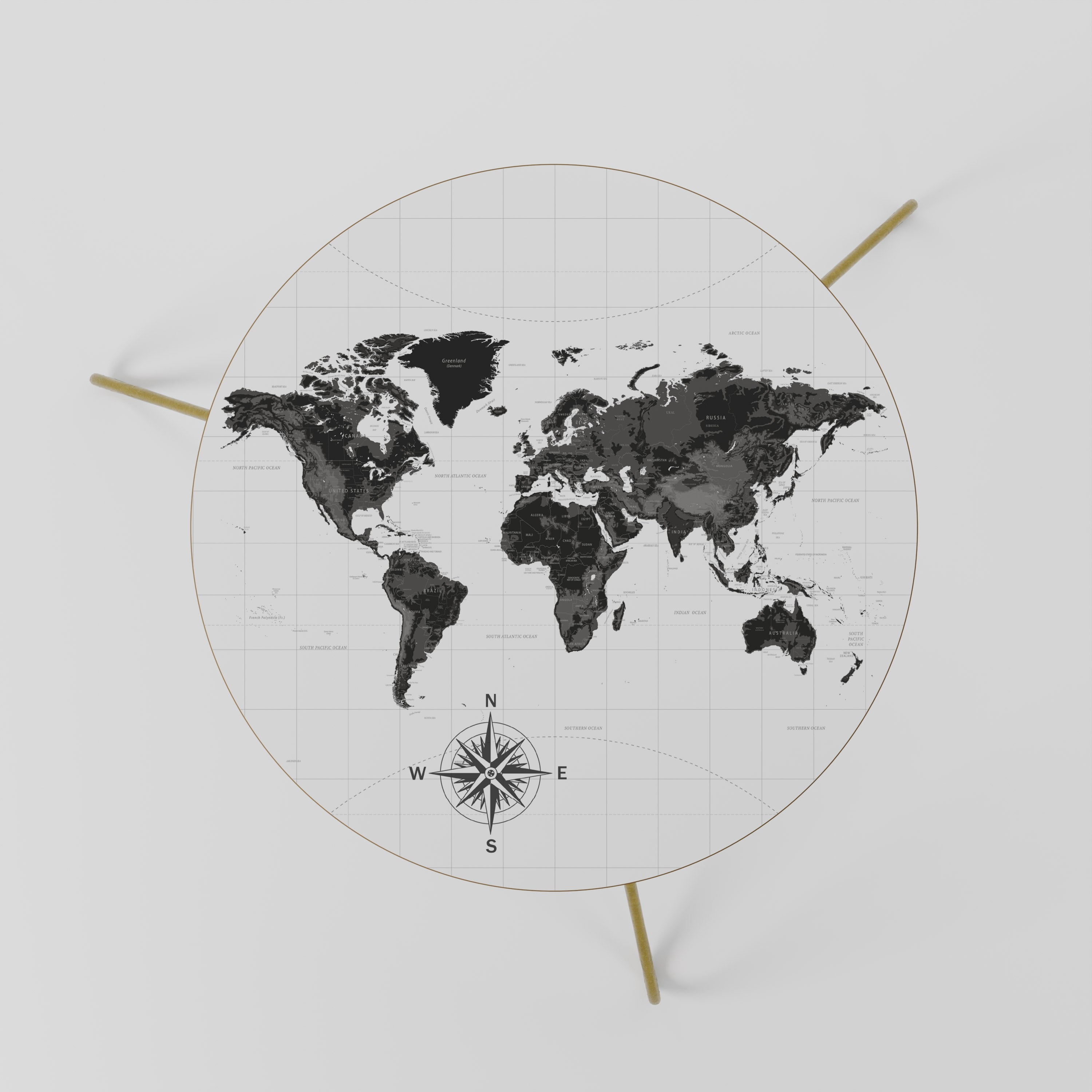 GLOBAL SHADOWS Mesa de Centro 60