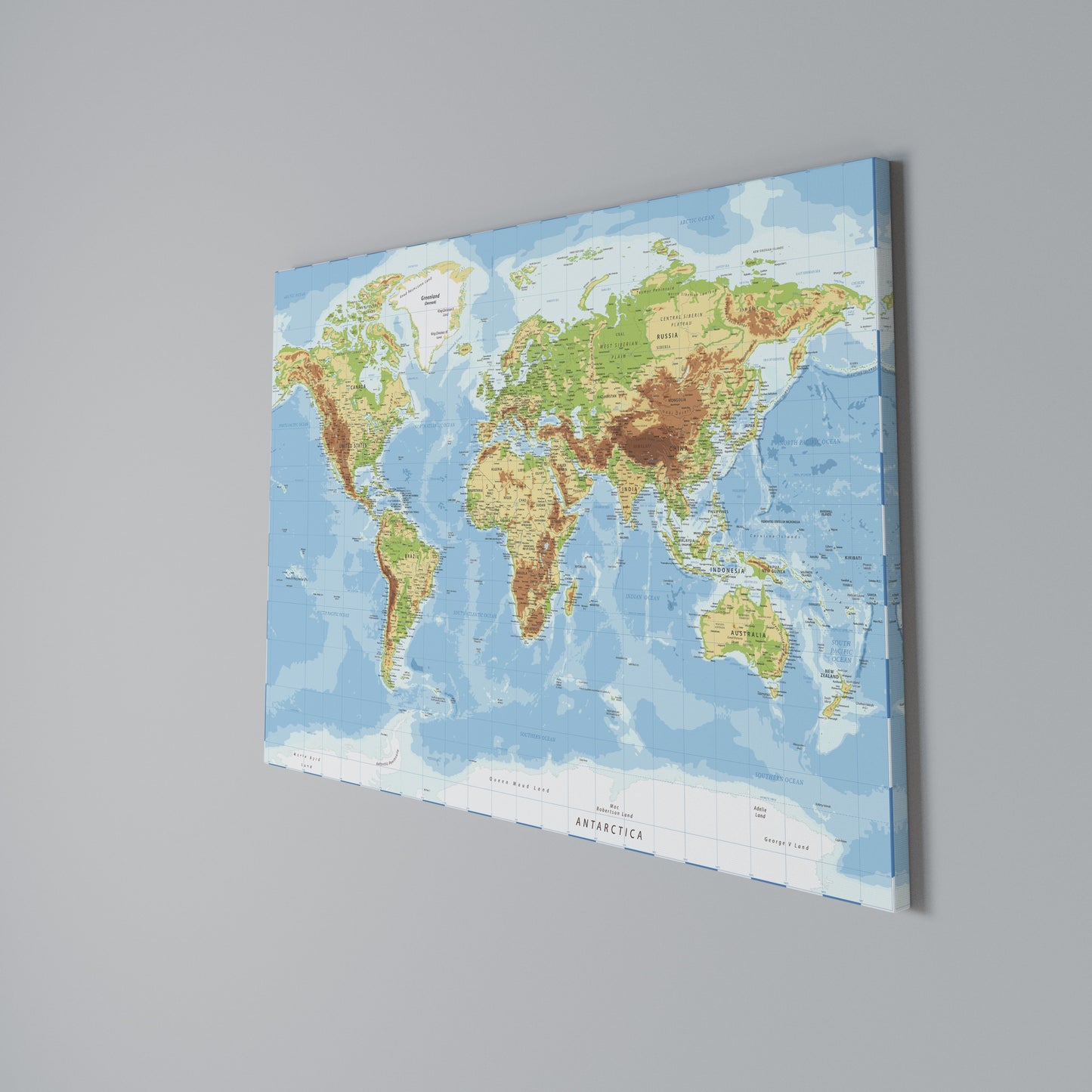 CONTINENTAL COLOR SYMPHONY Horizontal Canvas Print