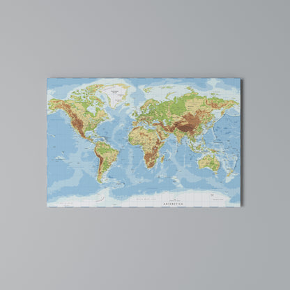 CONTINENTAL COLOR SYMPHONY Horizontal Canvas Print