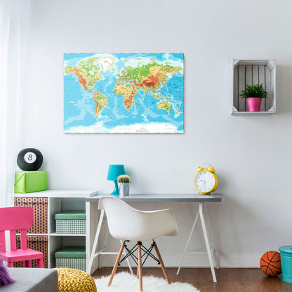 CONTINENTAL COLOR SYMPHONY Horizontal Canvas Print