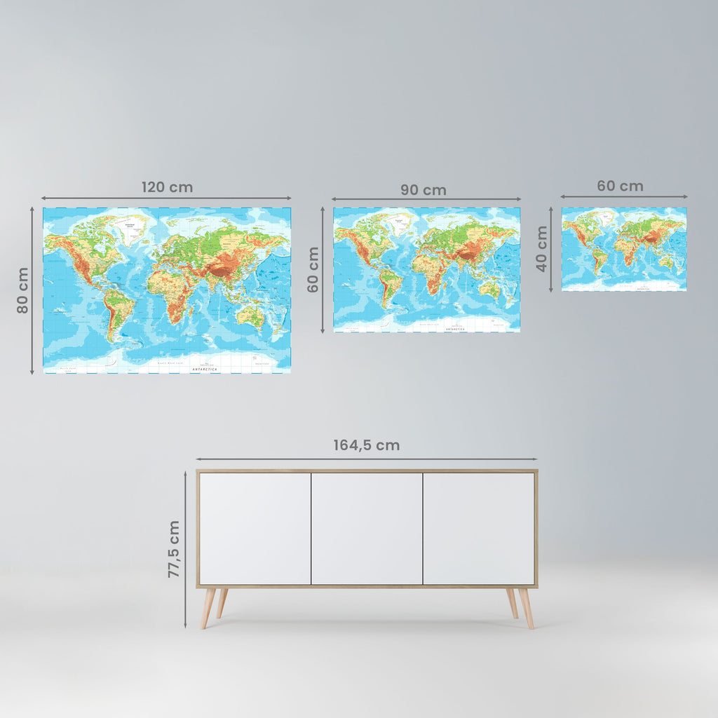 CONTINENTAL COLOR SYMPHONY Poster Horizontal Autocolante