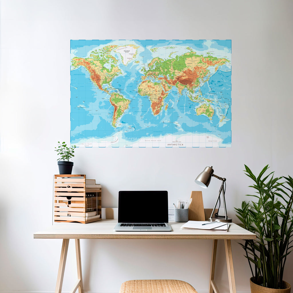 CONTINENTAL COLOR SYMPHONY Poster Horizontal Autocolante