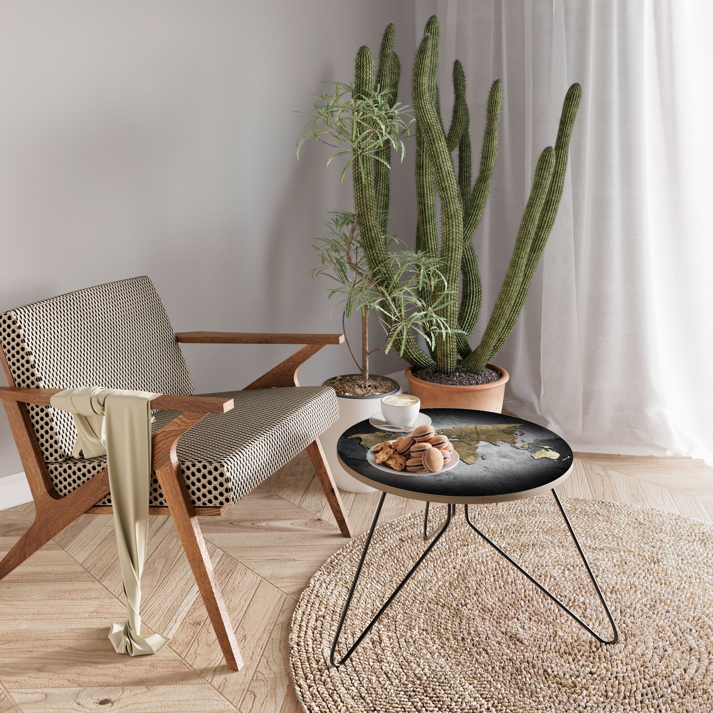 GOLDEN GLOBE TREASURE Mesa de Centro 60