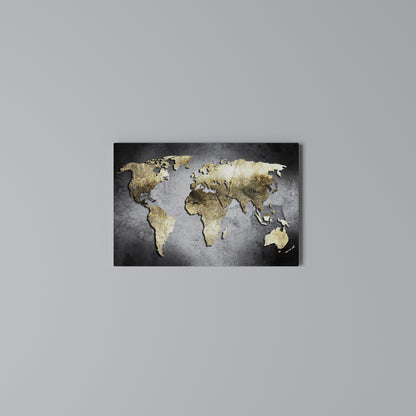 GOLDEN GLOBE TREASURE Horizontal Canvas Print