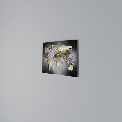 GOLDEN GLOBE TREASURE Horizontal Canvas Print