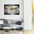 GOLDEN GLOBE TREASURE Poster Horizontal Autocolante