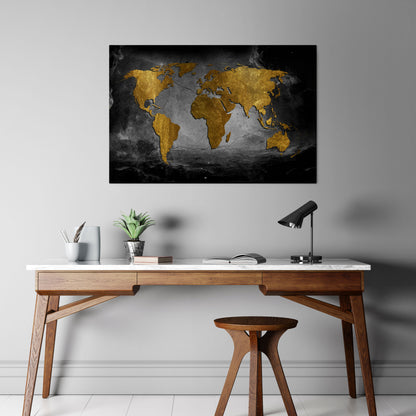 DARK WORLDVIEW Horizontal Canvas Print