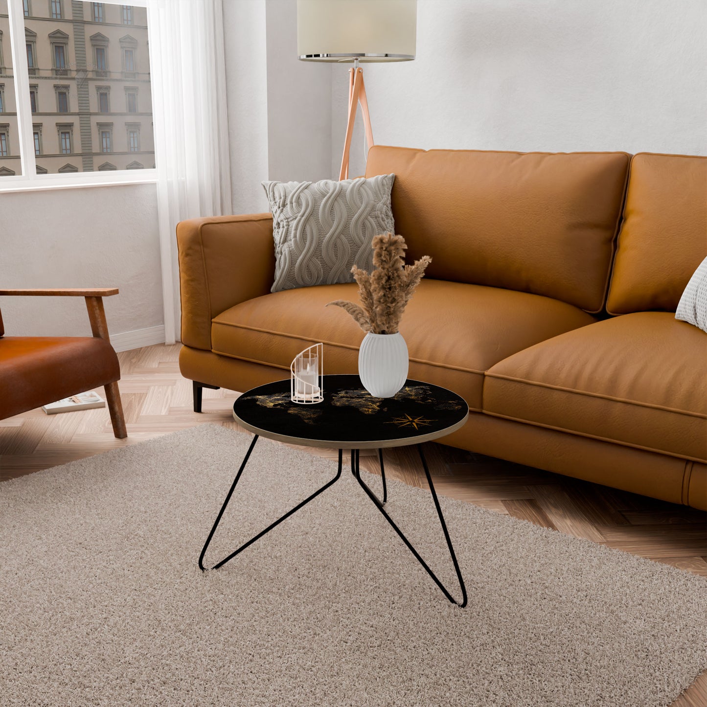 GOLDEN GEOGRAPHY Coffee Table