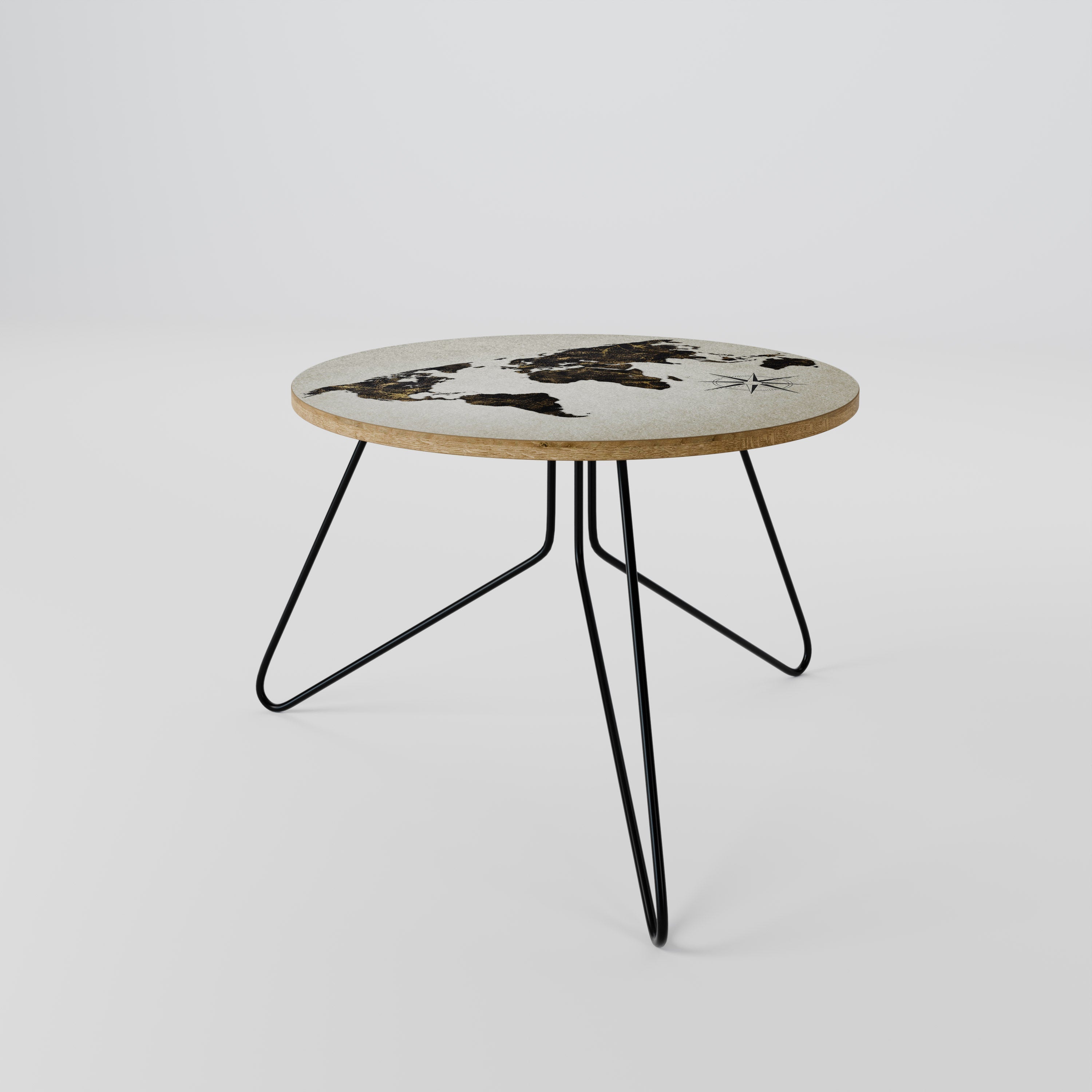 GOLDEN LINES GLOBE Mesa de Centro 60