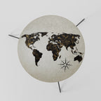 GOLDEN LINES GLOBE Coffee Table 60