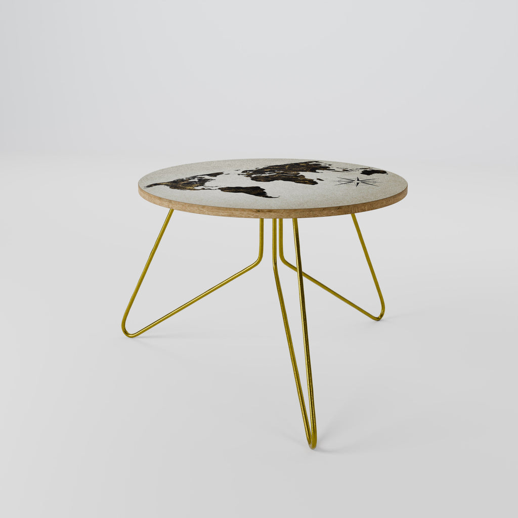 GOLDEN LINES GLOBE Coffee Table 60