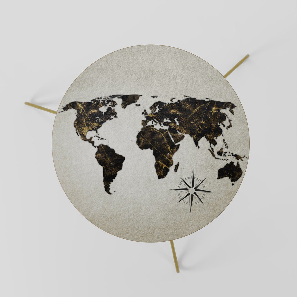 GOLDEN LINES GLOBE Coffee Table 60