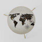 GOLDEN LINES GLOBE Coffee Table 60