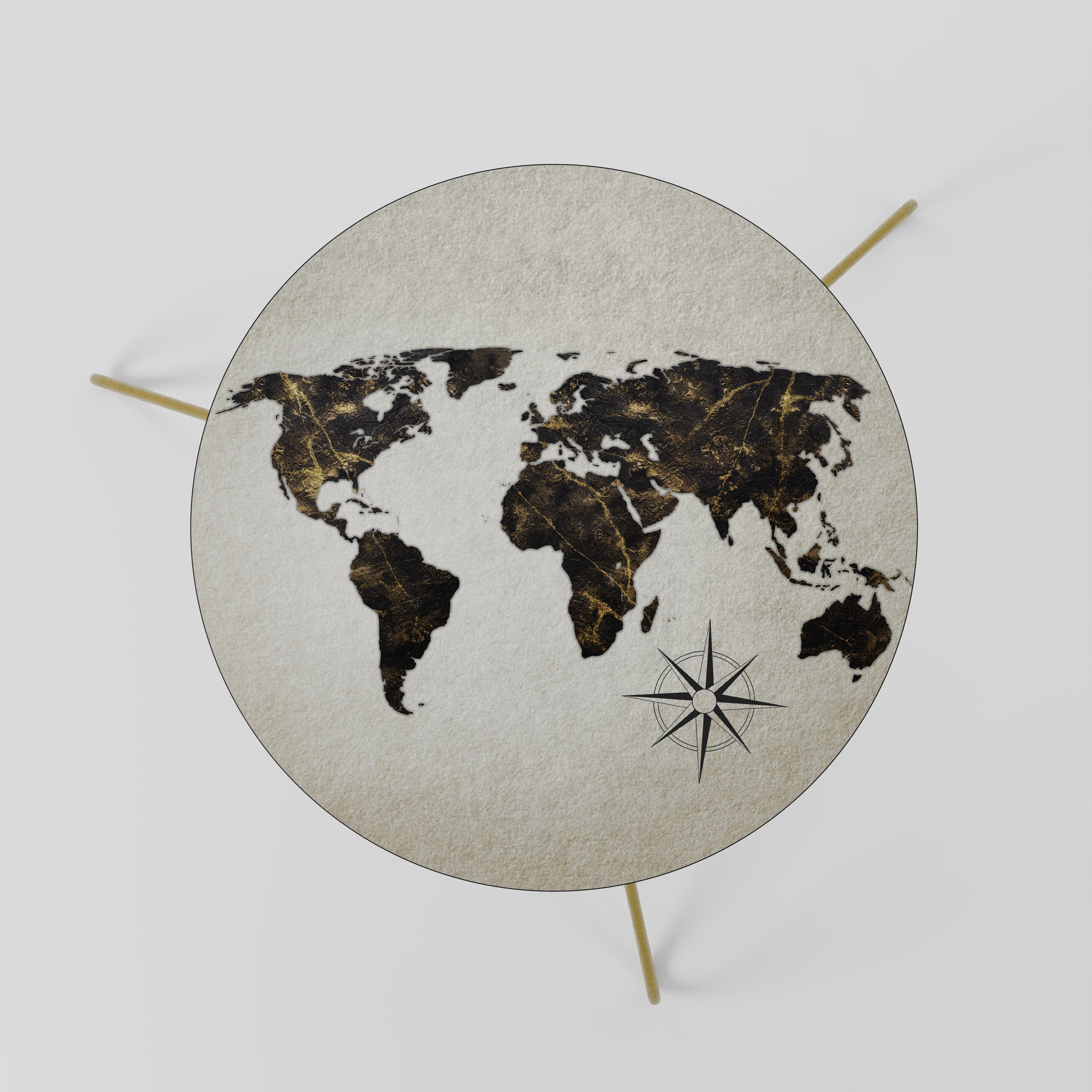 GOLDEN LINES GLOBE Coffee Table 60