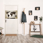 GOLDEN LINES GLOBE Peel and Stick Horizontal Poster