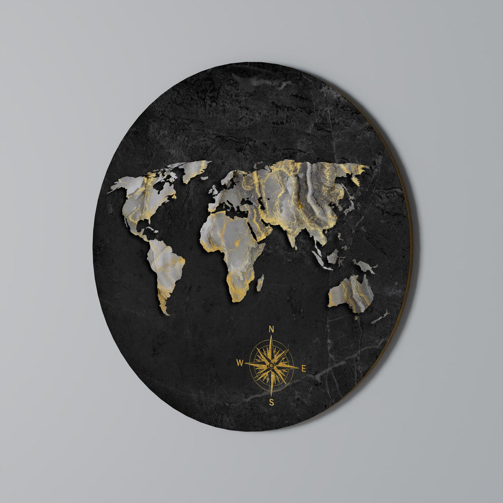 ELEGANT WORLDWIDE Quadro Redondo Decorativo