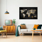 ELEGANT WORLDWIDE Poster Horizontal Autocolante
