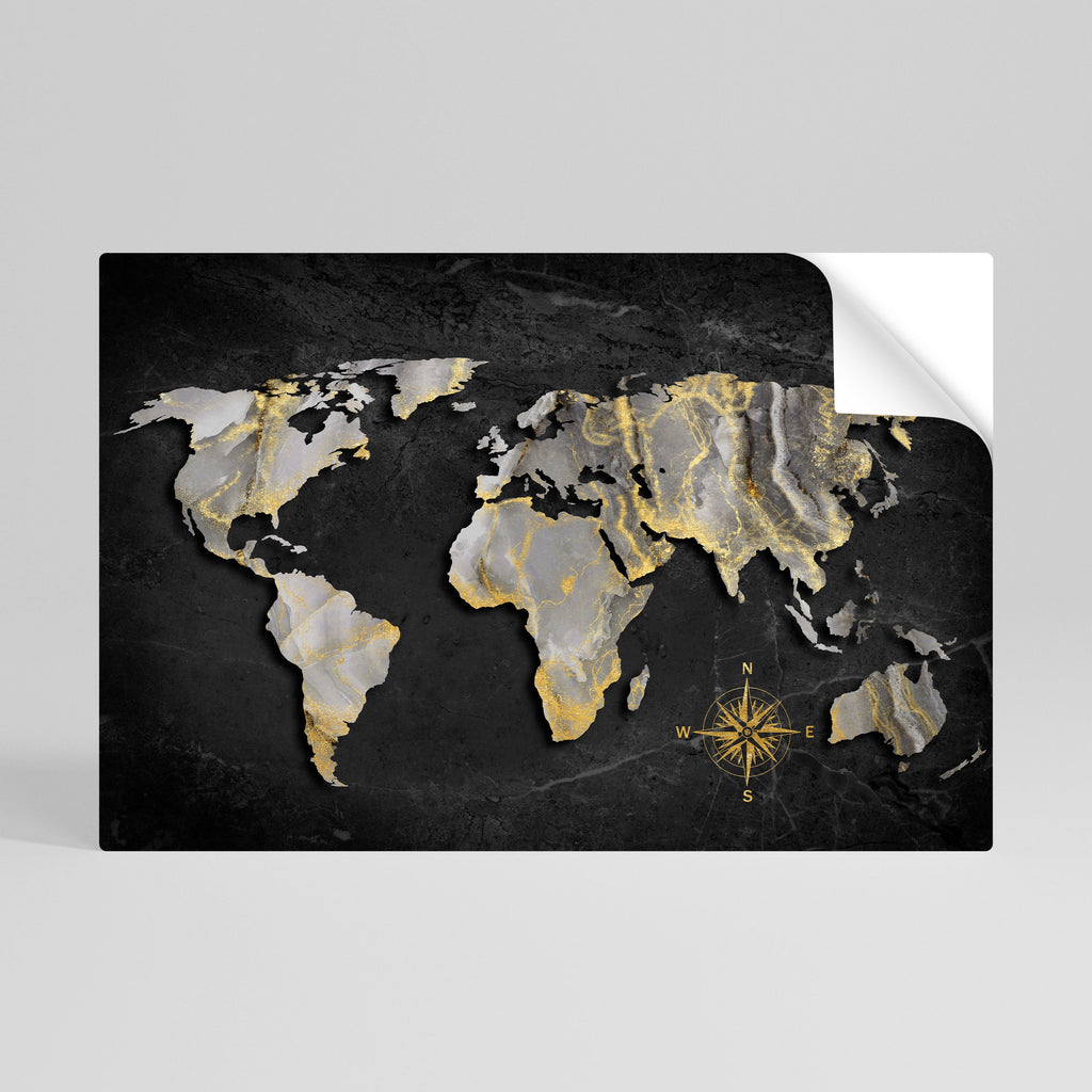 ELEGANT WORLDWIDE Poster Horizontal Autocolante