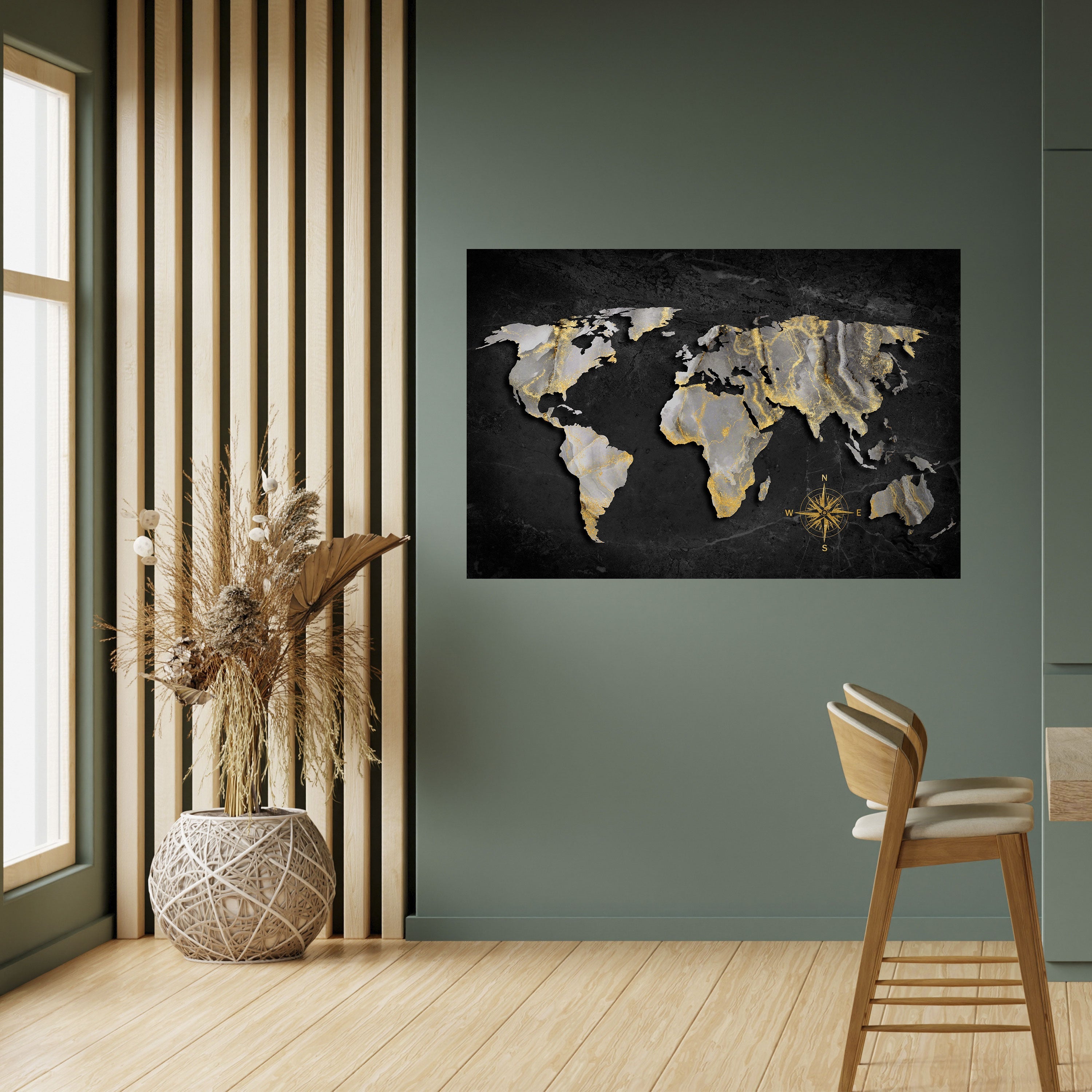 ELEGANT WORLDWIDE Poster Horizontal Autocolante