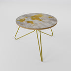 METALLIC WORLDVIEW MAP Mesa de Centro