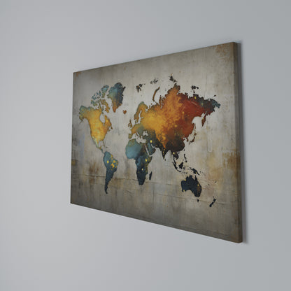 GLOBAL HUES EXPLORED Horizontal Canvas Print