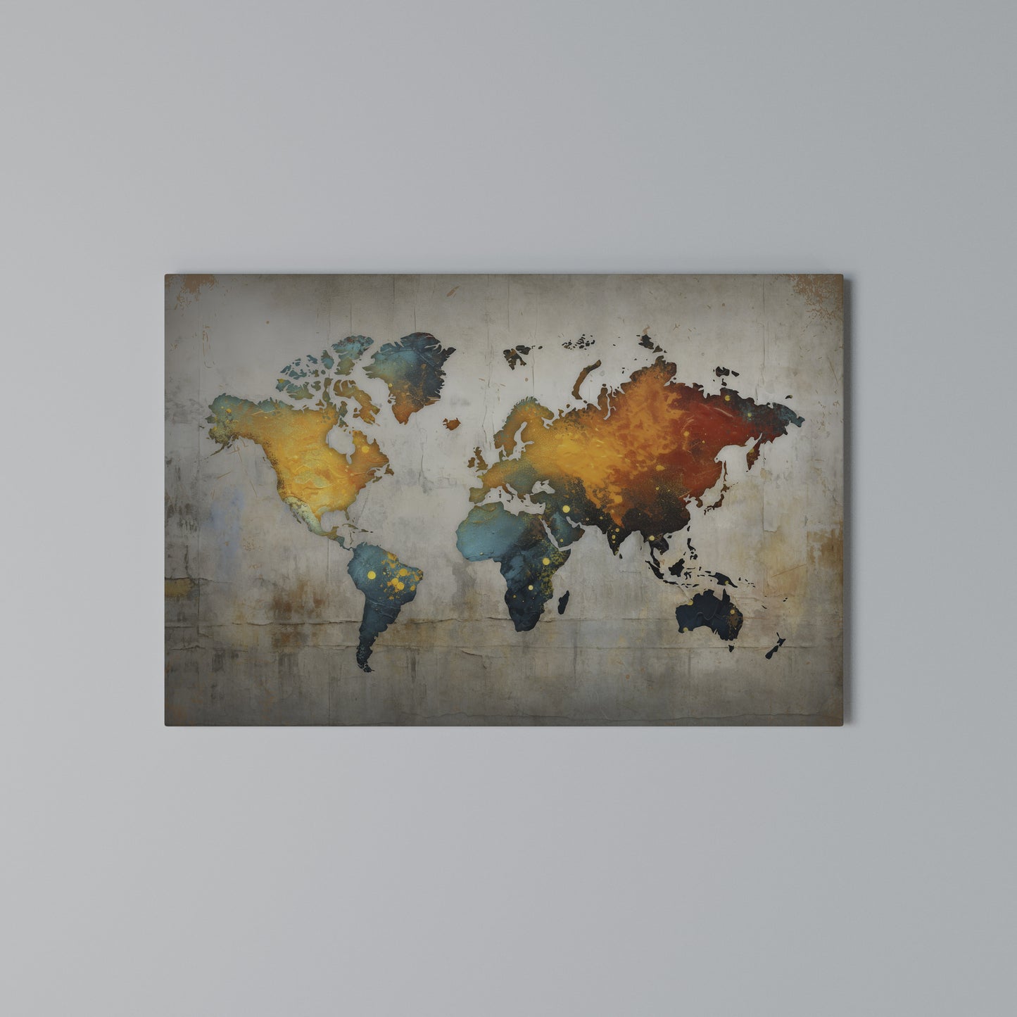 GLOBAL HUES EXPLORED Horizontal Canvas Print