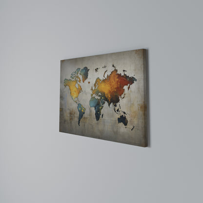 GLOBAL HUES EXPLORED Horizontal Canvas Print