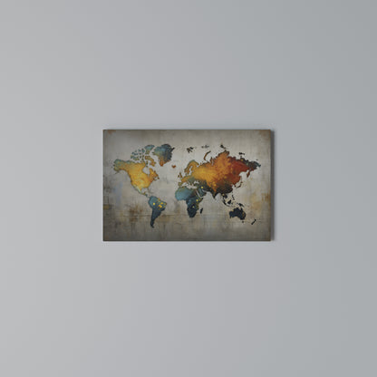 GLOBAL HUES EXPLORED Horizontal Canvas Print