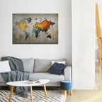 GLOBAL HUES EXPLORED Peel and Stick Horizontal Poster