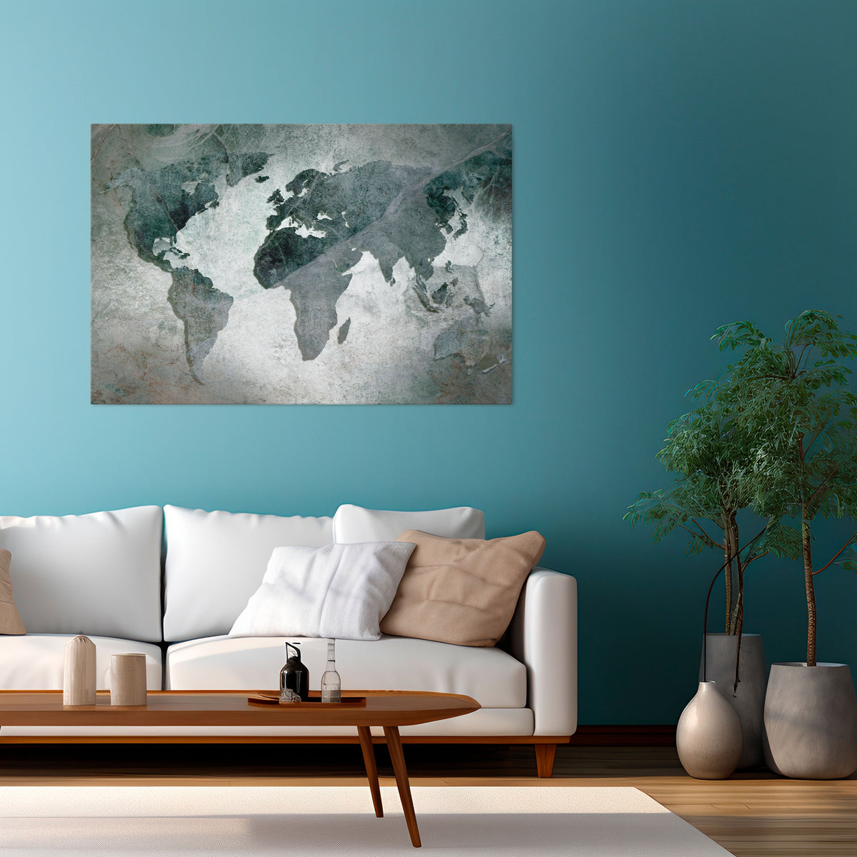 ECHOES OF EARTH Horizontal Canvas Print