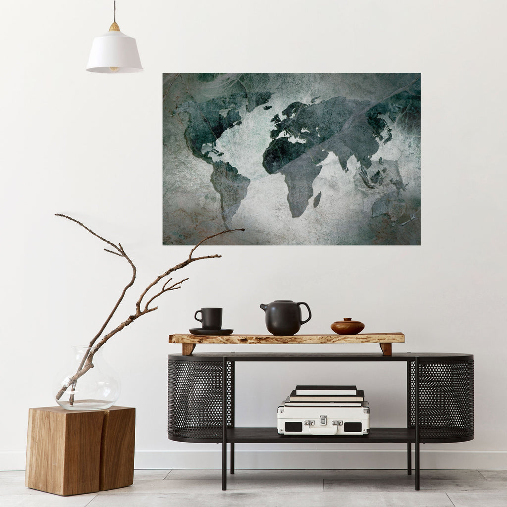 ECHOES OF EARTH Peel and Stick Horizontal Poster