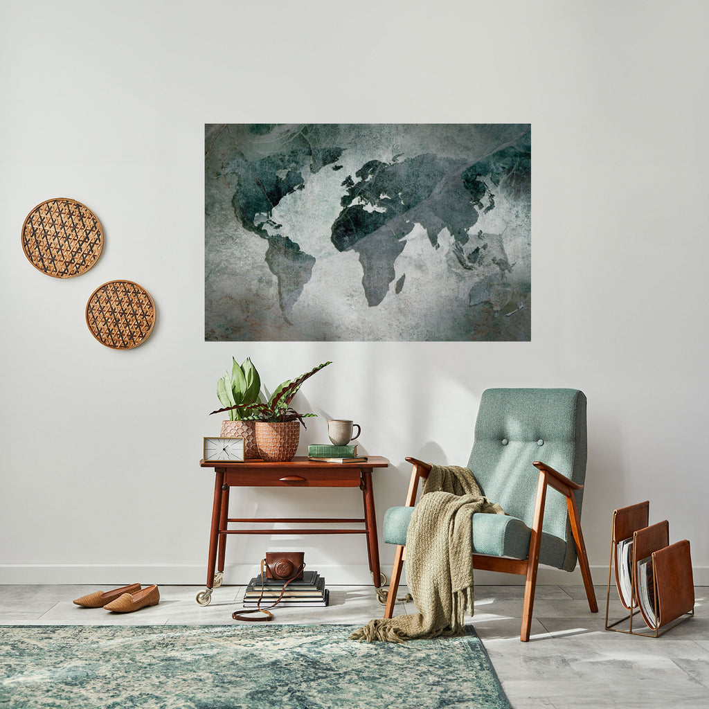 ECHOES OF EARTH Peel and Stick Horizontal Poster